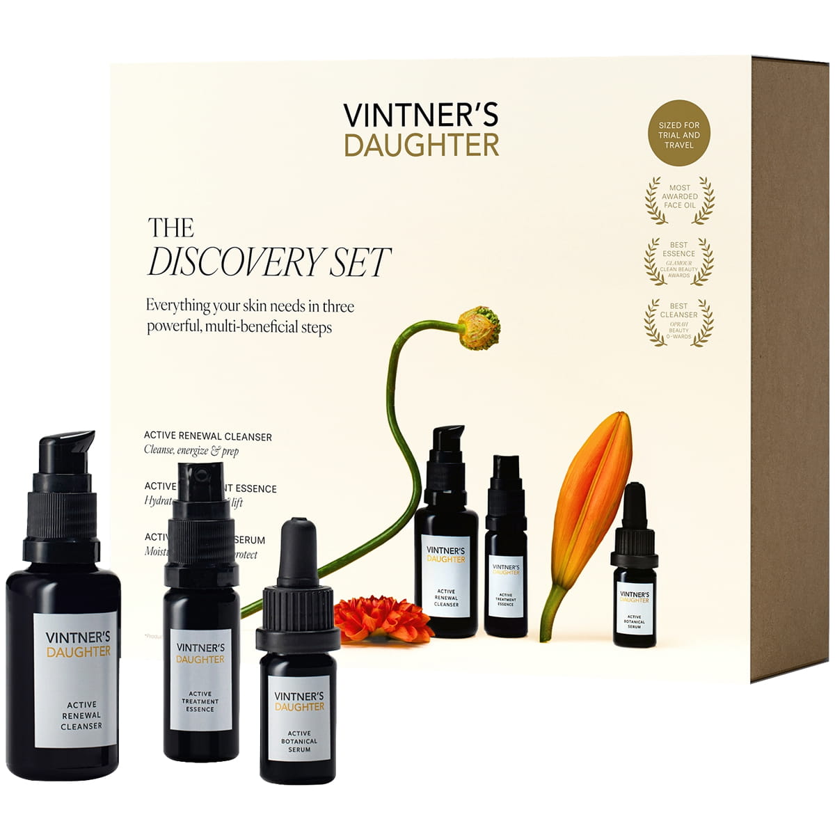 Vintner's Daughter The Discovery Set (3 pcs) with box shown