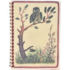 Folksy Forest Scene Notebook - Owl