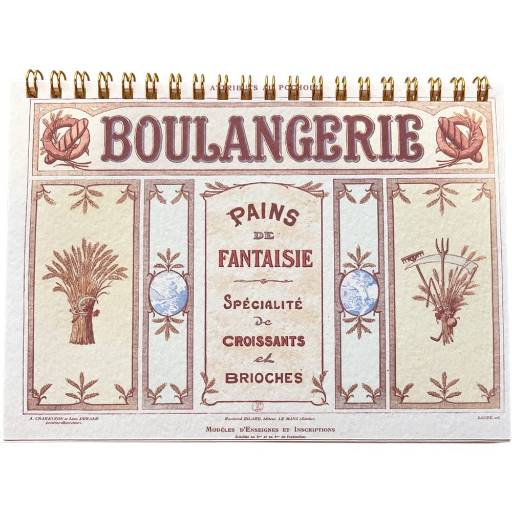 Parcel Parisian Shops Notebook - Boulangerie (1 pc)