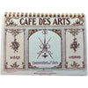 Parisian Shops Notebook - Cafe des Arts