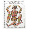 Paper Puppet Cut Out Art Cards - Harlequin