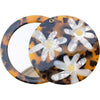 Tiepology Eco Acetate Daisy Compact Mirror - Amber Mix (1 pc)