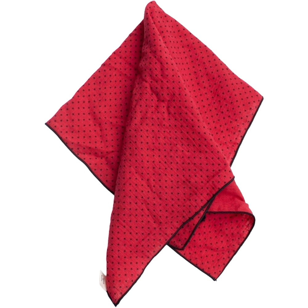 Tiepology All-Purpose Cotton Cloth Scarf - Red (1 pc)