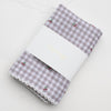 Tiepology Cottage Mini Checker with Cherry Cotton Scarf - Khaki/Cherry (1 pc) - product shown in packaging.