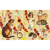 Cynthia Hart Victoriana Cats Sticker Book (80 pgs) - inside of product shown.