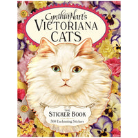 Cynthia Hart Victoriana Cats Sticker Book (80 pgs)