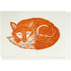 Sleeping Fox Notelet Card