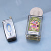Lifestyle shot of Maison Matine Faire Le Mur Eau de Parfum (100 ml) and old model of a flip mobile phone