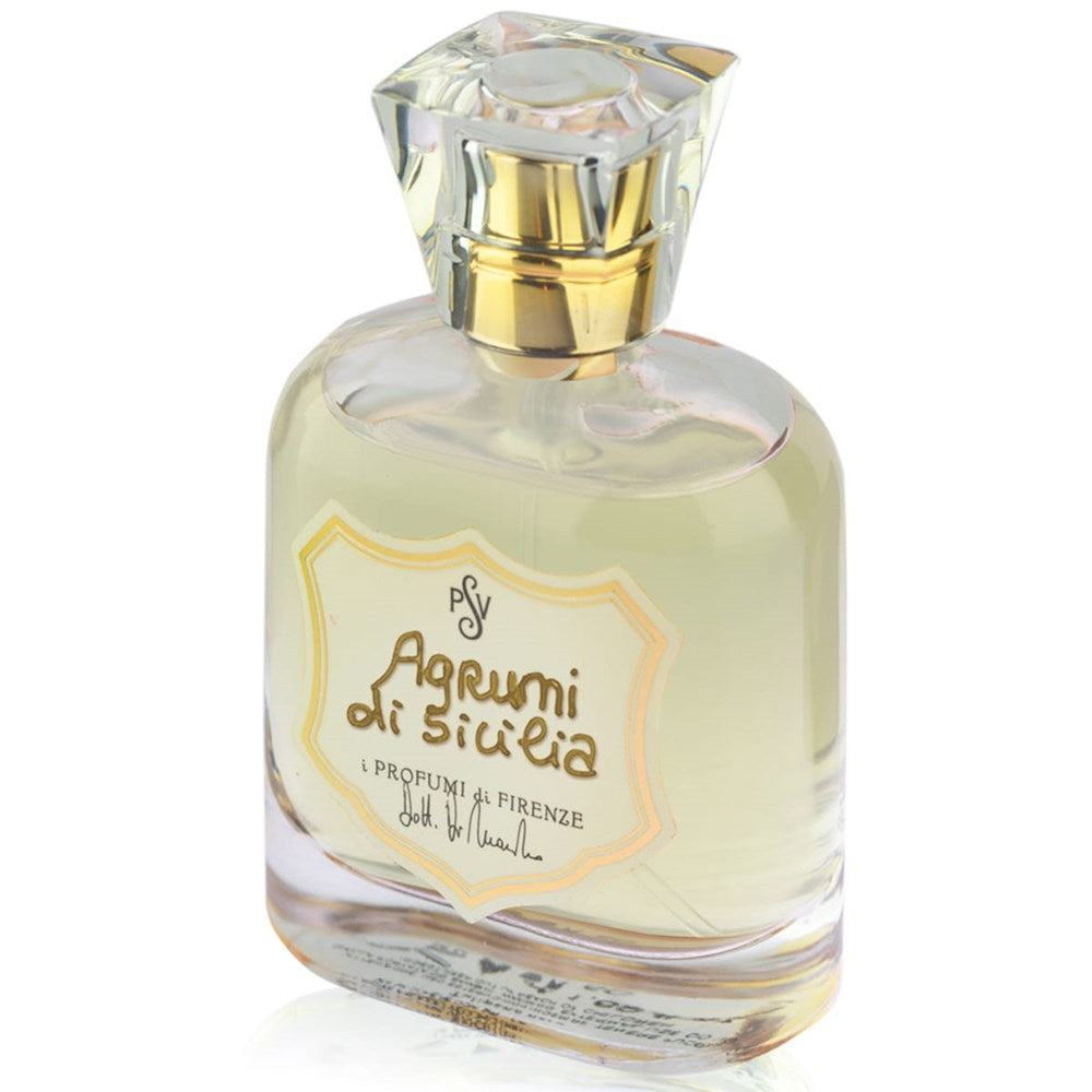 i Profumi di Firenze Agrumi di Sicilia Eau de Parfum (50 ml) bottle shown at an angle