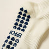 Close up of back of Effortless Club Good Energy Grip Socks (1 pair)