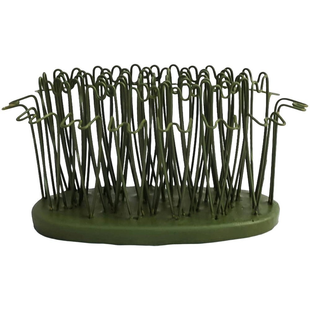 Floral Genius Oval Hairpin Flower Holder Flower Frog 3.75” (1 pc)