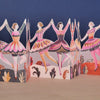 Close up of Art Angels Multi-Fold Dancers Die Cut Card (1 pc)