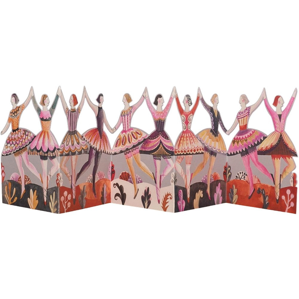 Art Angels Multi-Fold Dancers Die Cut Card (1 pc)