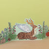 Close up of Art Angels Three Fold Enchanted Peryton Die Cut Card (1 pc)