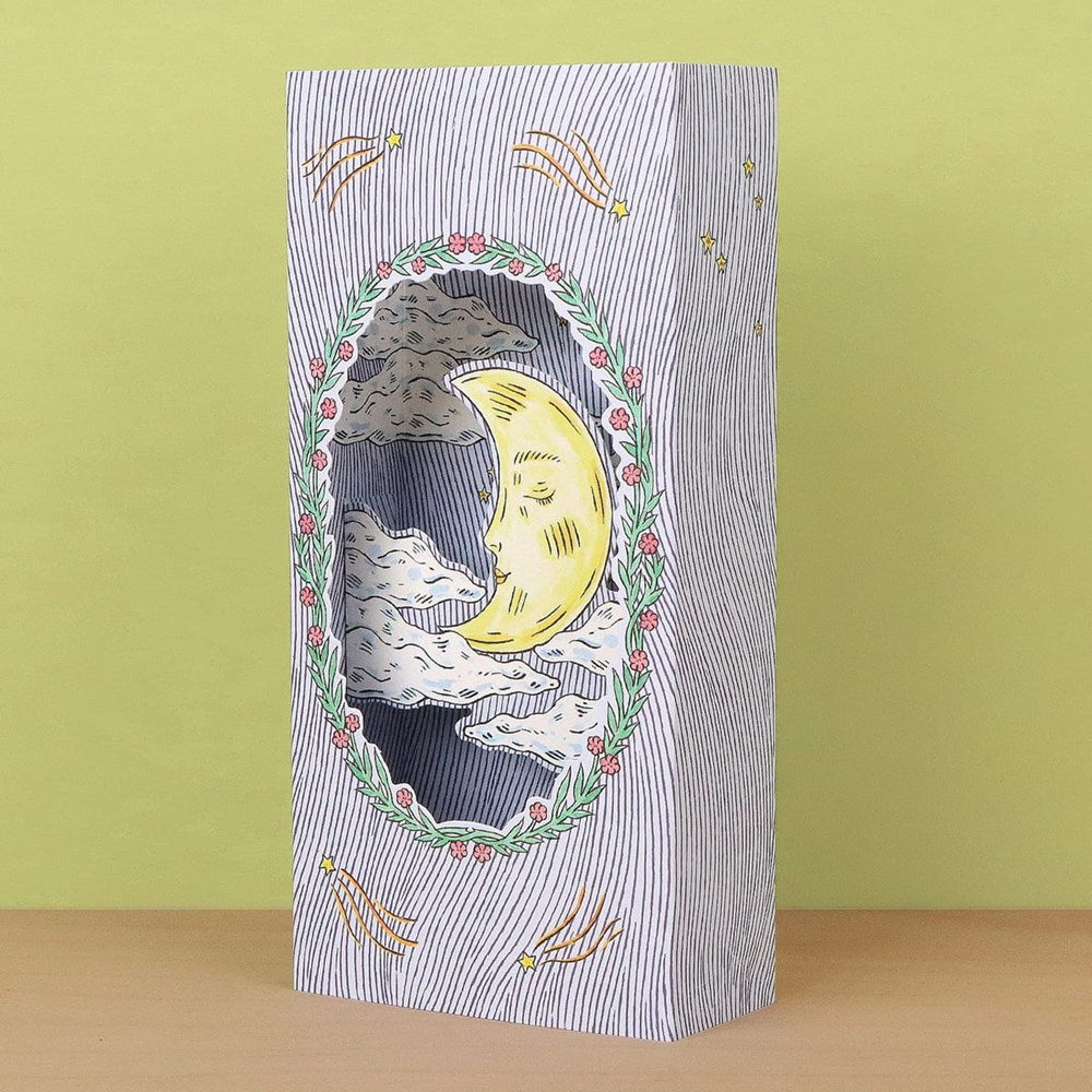 Art Angels Magical Moon Die Cut Card (1 pc)