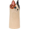 Skinny Cat Vase - Brown