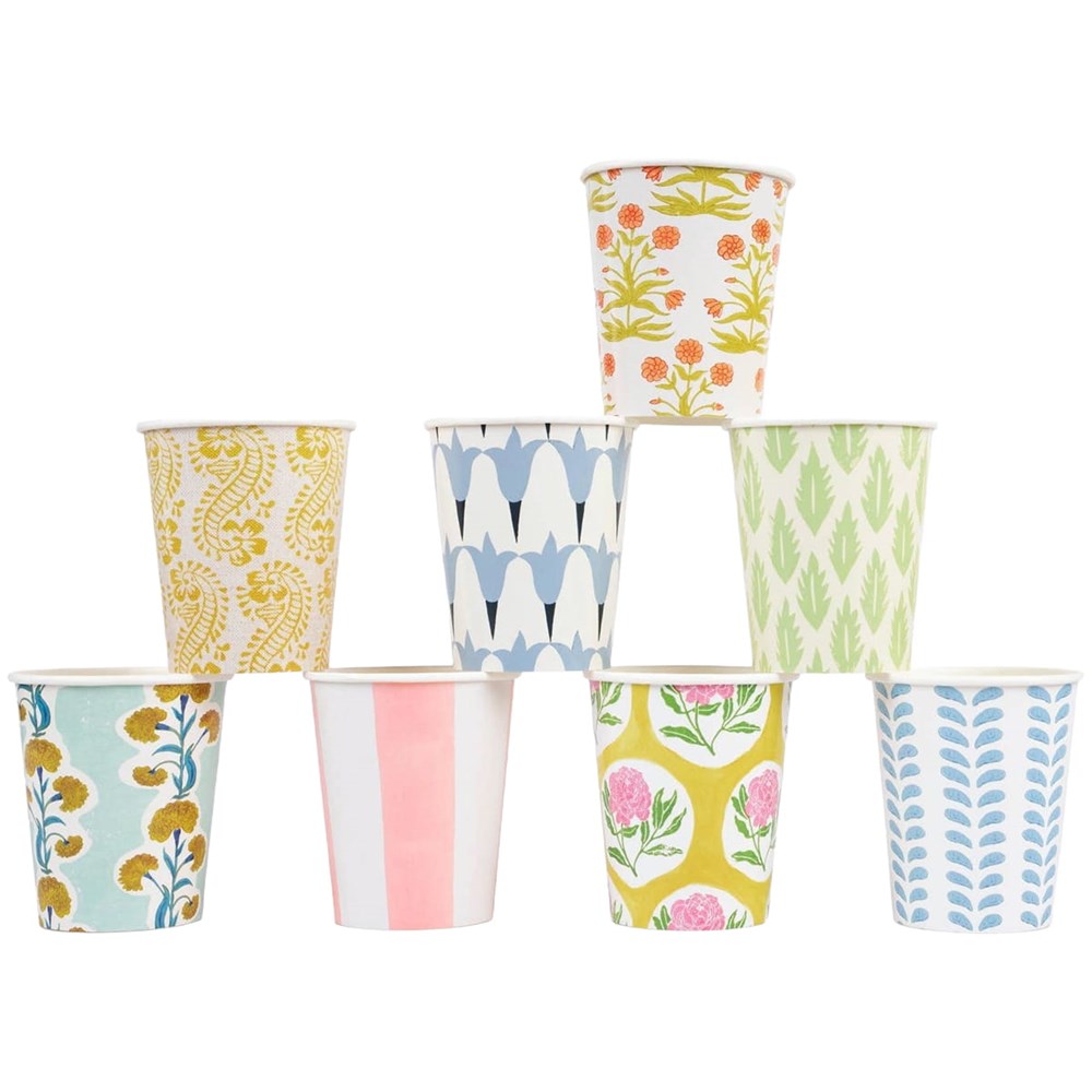Meri Meri Meri Meri X Molly Mahon Paper Cup Set (8 pcs)