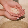 Cote Re-Treat Seaside Soap Salt Soak (3 x 44 ml) - product shown in hand.