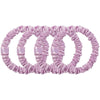 Pure Silk Skinny Scrunchies - Wildflower