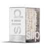 Slip Pure Silk Skinny Scrunchies - White (4 pcs) - product shown in packaging. 