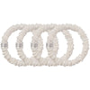 Slip Pure Silk Skinny Scrunchies - White (4 pcs)