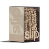 Slip Pure Silk Skinny Scrunchies - Blonde (4 pcs) - product shown in packaging. 