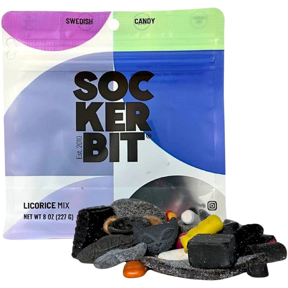 Sockerbit Licorice Swedish Candy Mix
