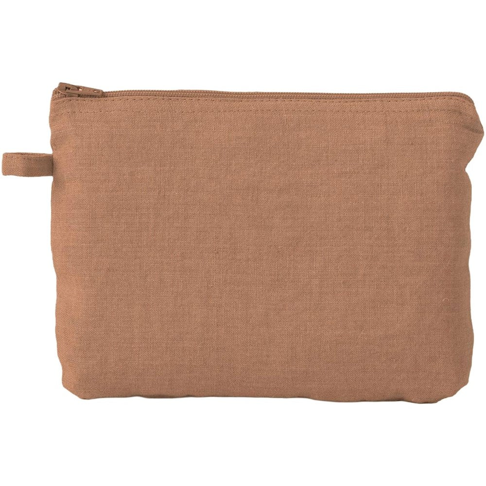 Live Linen Linen Small Pouch – Mauve Dust (1 pc)