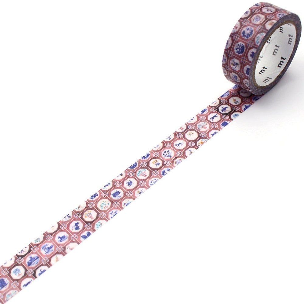 MT Masking Tape Polly Fern Tile (5/8” x 16.4 ft)
