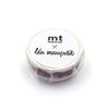 MT Masking Tape Lea Maupetit Sausage Dog (5/8” x 16.4 ft) - product shown in packaging.