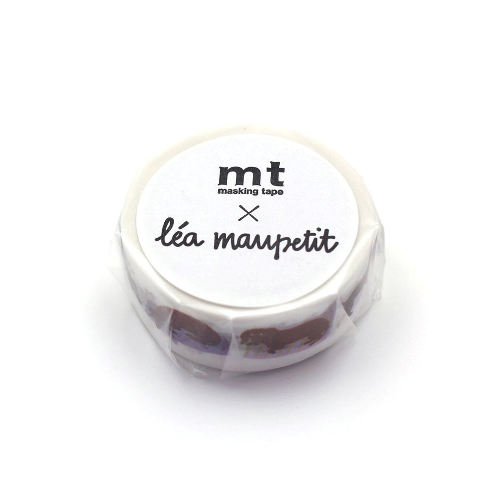 MT Masking Tape Lea Maupetit Sausage Dog (5/8” x 16.4 ft) - product shown in packaging.