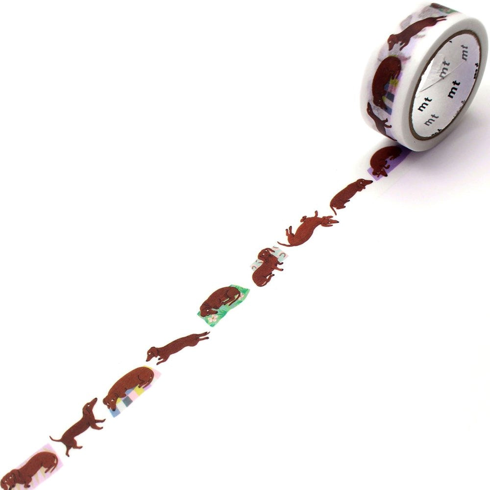 MT Masking Tape Lea Maupetit Sausage Dog (5/8” x 16.4 ft)