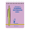 Mini Pen Scribble Note Set - Violet