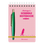 Anterique Stationers Mini Pen Scribble Note Set - Pink (2 pcs)