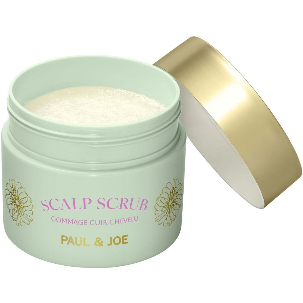 Paul &amp; Joe Beaute Scalp Scrub (160 ml) - product shown with lid removed.