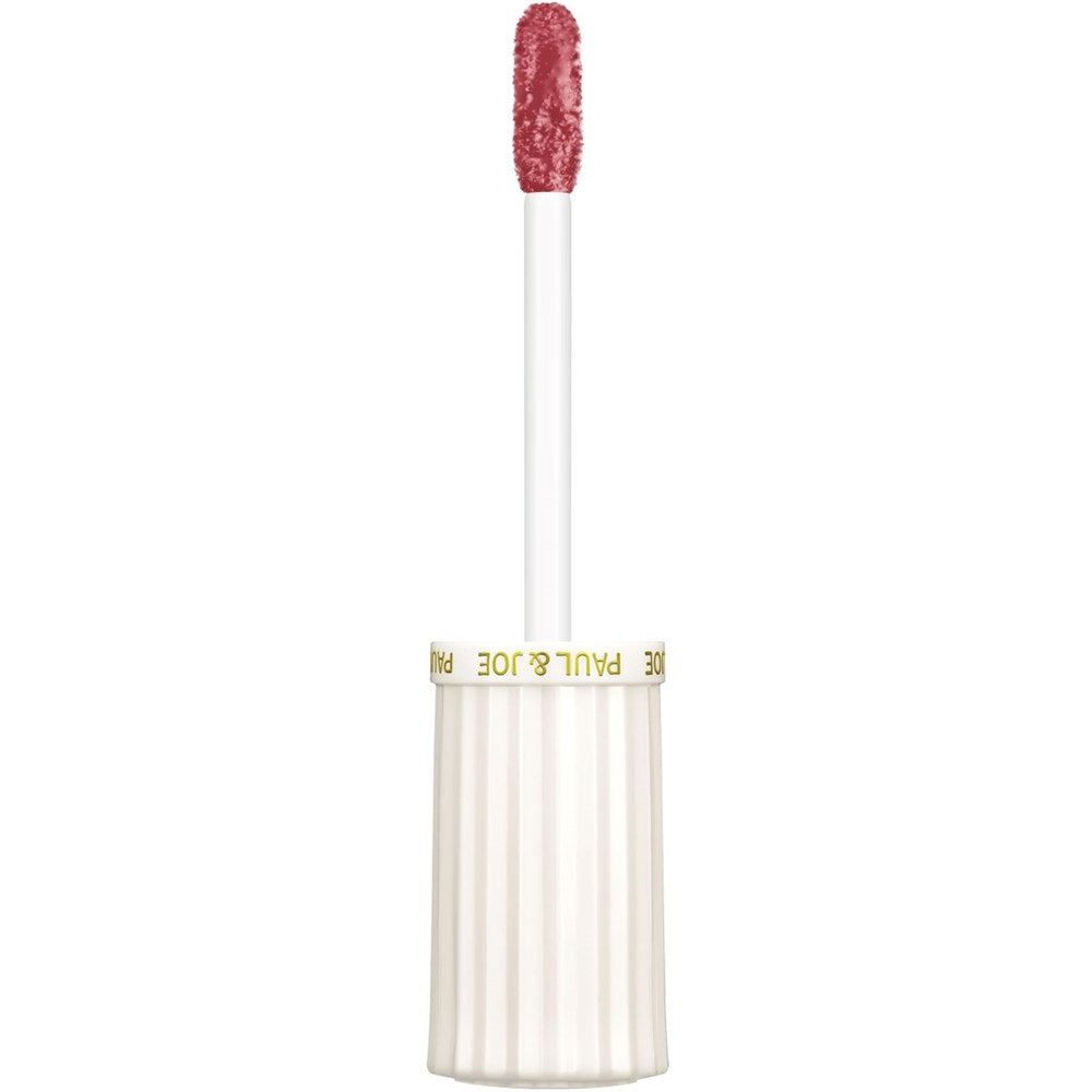 Paul & Joe Beaute Gel Tint Rouge - Vanilla Time (03) (10 ml) - product applicator shown. 