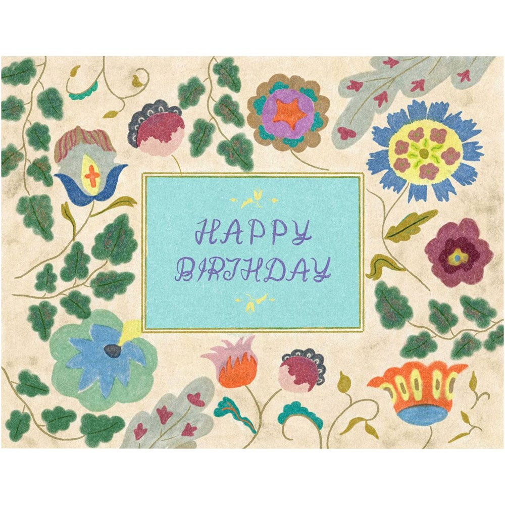 Small Adventure Fresco Birthday Card (1 pc)