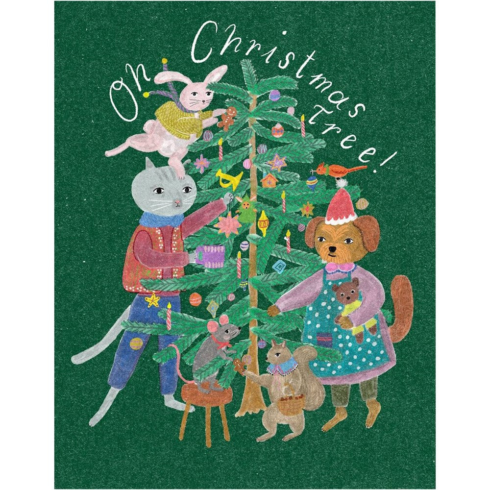 Small Adventure Oh Christmas Tree Card (1 pc)