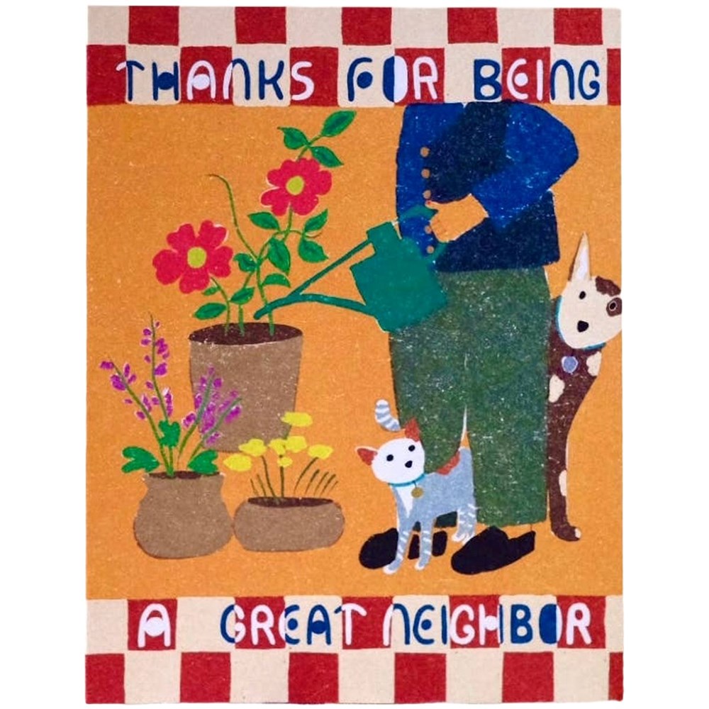 Small Adventure Great Neighbor Card (1 pc)