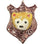 Kelly Aaron Creative Hedgehog On A Plaque - Brown (1 pc)