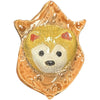 Hedgehog On A Plaque - Orange
