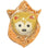 Kelly Aaron Creative Hedgehog On A Plaque - Orange (1 pc)