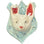Kelly Aaron Creative Rabbit On A Plaque - Blue (1 pc)