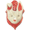 Rabbit On A Plaque - Red