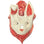 Kelly Aaron Creative Rabbit On A Plaque - Red (1 pc)