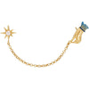 Fable England Palm Of Your Hand Pearl Collar Pin (1 pc)