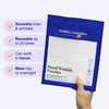Wrinkles Schminkles Hand Wrinkle Patches (2 pcs) - product shown being held up.