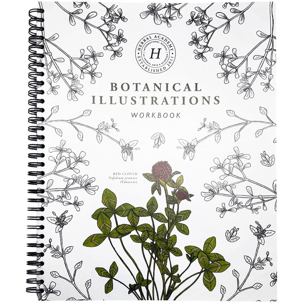 Herbal Academy Botanical Illustrations Workbook (1 pc)