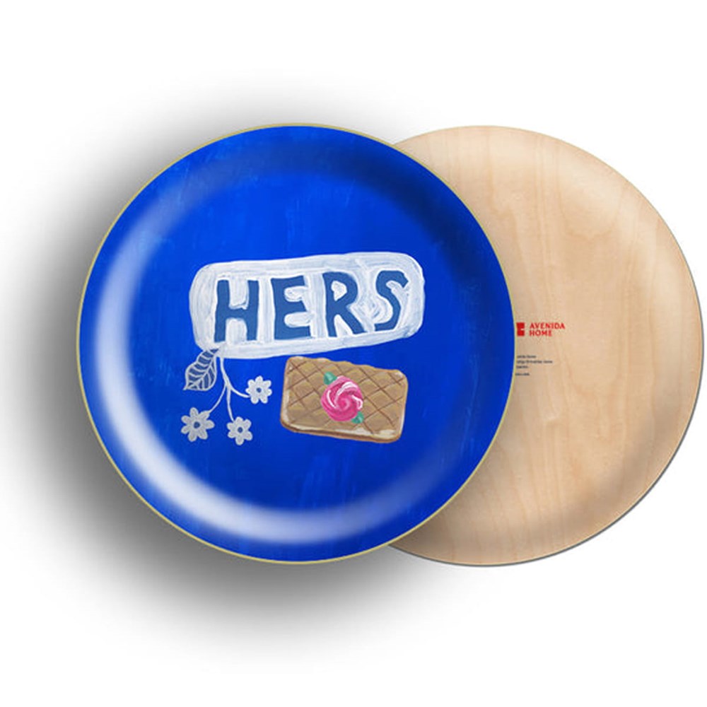 Avenida Home Hers Mini Tray (1 pc) - product shown on white background. 