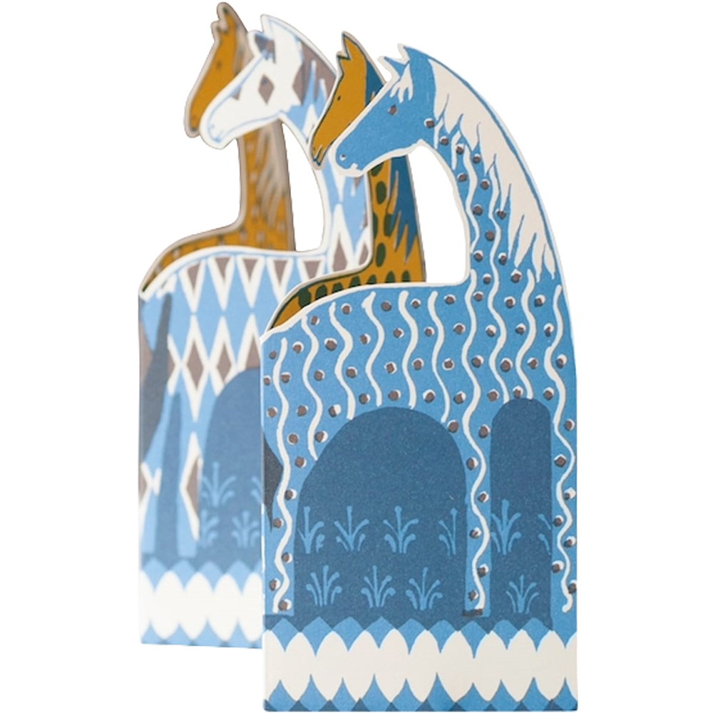Cambridge Imprint Horses Card (1 pc)